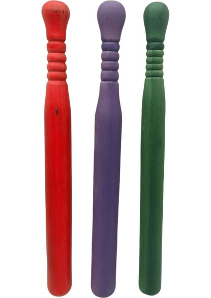 AYDOGANTICARET44 Gürgen Beyzbol Sopası Boyalı Kısa - 50CM