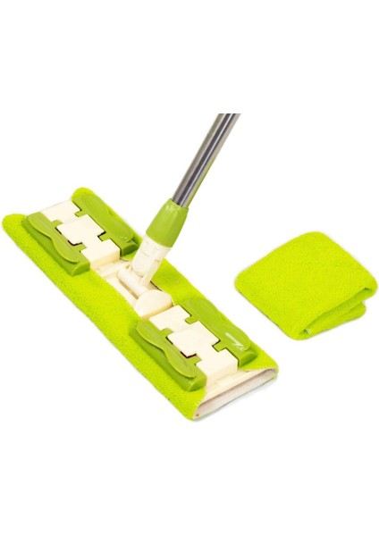 AYDOGANTICARET44 Sihirli Spin Mop Teleskopik Çok Amaçlı Mop +1 Bez Hediyeli - Mor fırsatları