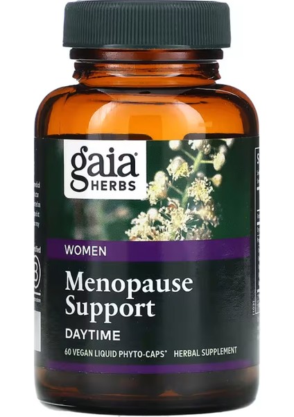 Women, Menopause Support, Daytime, 60 Vegan Liquid Phyto-Caps