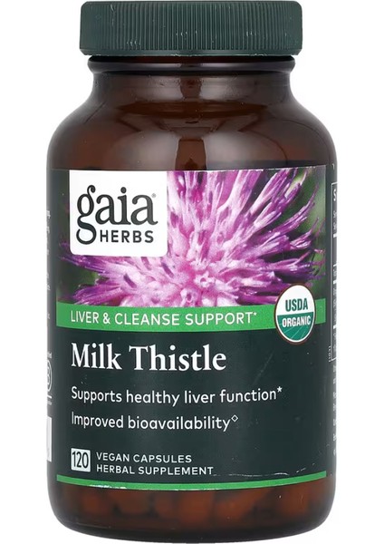 Milk Thistle, 120 Vegan Capsules