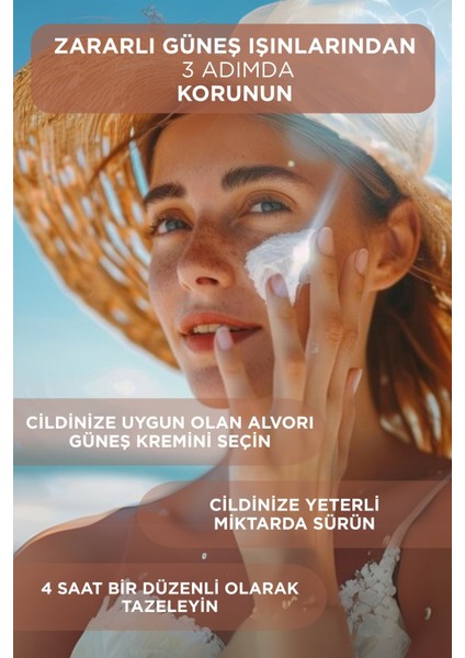 ALVORİ Pigment Skin ,Lekeli Ciltler Için Güneş Kremi Spf 50+ 50 ml