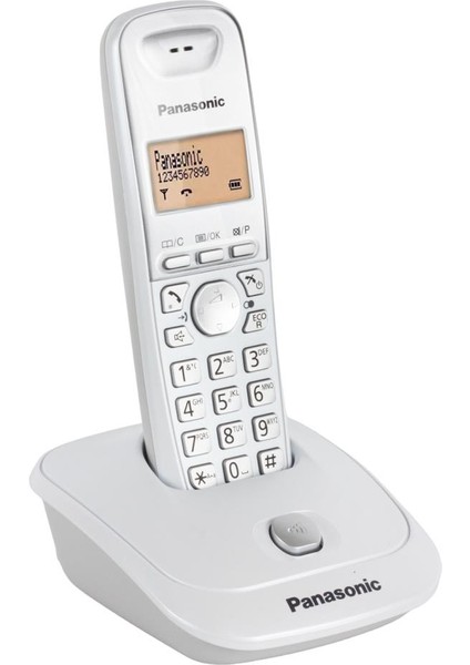 AYDOGANTICARET44 Panasonıc KX-TG2511 Dect Telsiz Telefon Beyaz