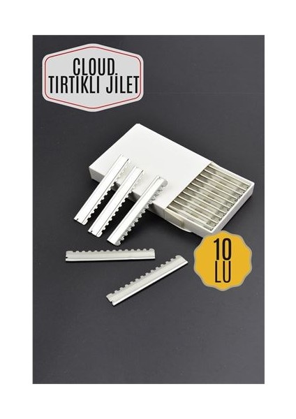 Dktt Tırtıklı Cloud Jilet 10 Adet 717005