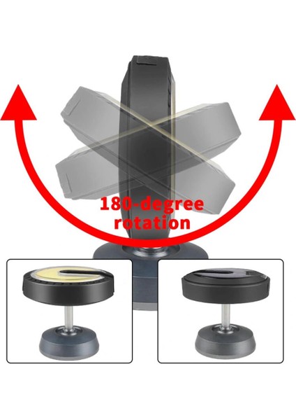 AYDOGANTICARET44 25 Watt USB - Type-C Girişli Cob Ledli Tek Yönlü 180 Derece Solar Çalışma Lambası