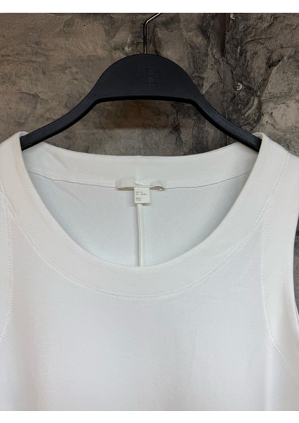 C.s Mavi Bisiklet Yaka Beyaz Elbise fiyatları