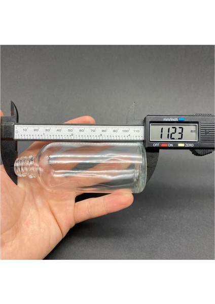 6 Adet Şeffaf Cam Shot Şişesi Sızdırmaz Gümüş Metal Kapaklı Kolonya Koku Süs Çok Amaçlı Şişe 100ML fırsatları