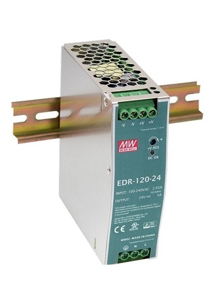 Meanwell EDR-120-24 Ray Montaj