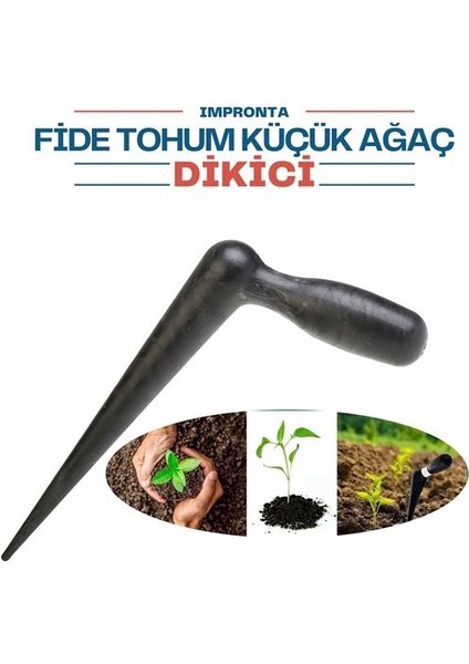 Dktt Impronta Tohum Fide Küçük Ağaç Dikme Aparatı