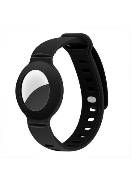 Airtag Uyumlu Bileklik Koruyucu Kılıf Anahtarlık Silikon Yüzey 360 Koruma Airtag Koruyucu