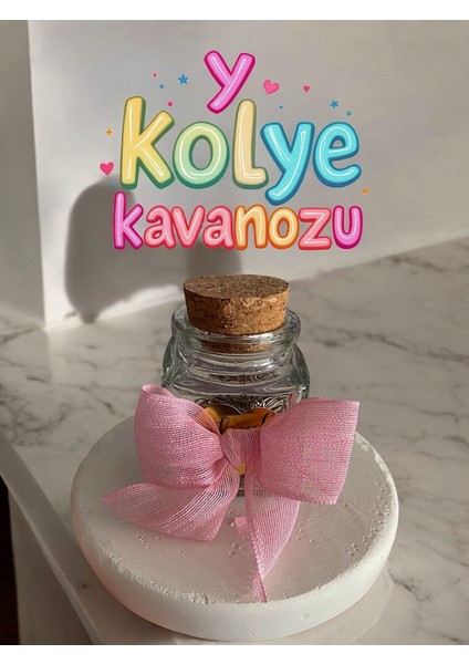 Y Kolye Kavanozu / Sürpriz Kavanoz / Hediye