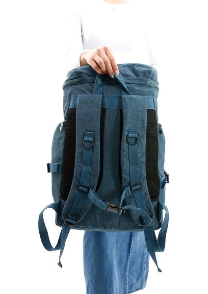 Unisex Dağcı Çantası Kamp Çantası Seyahat Çantası Hafif Klinkır Kumaş Outdoor Çanta 50*30 cm fırsatları