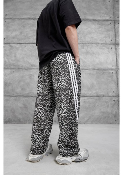 Siyah Şal Desen Bol Kalıp Eşofman fiyatları