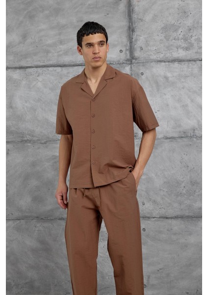 Kahverengi Mrk Paraşüt Kumaş Alt-Üst Takım fiyatları