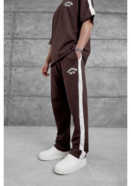 Kahverengi Champion Boys Eşofman Takımı fırsatları