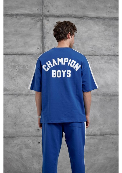 Mavi Champion Boys Eşofman Takımı