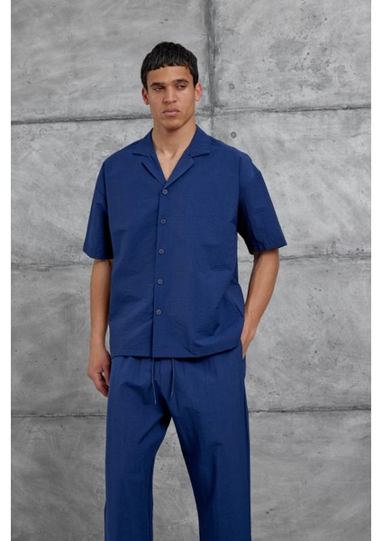 Lacivert Mrk Paraşüt Kumaş Alt-Üst Takım indirimleri