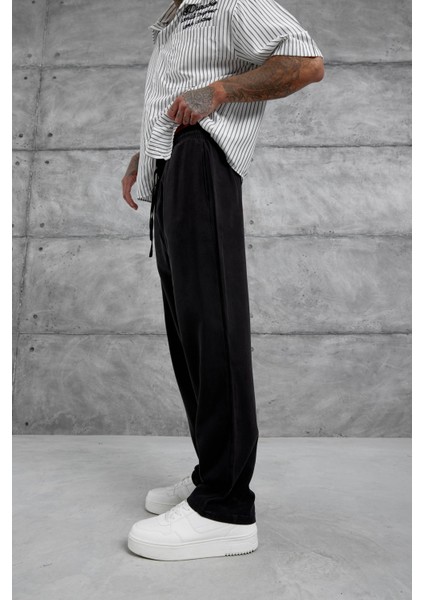 Siyah Kp Duble Kumaş Baggy Pantolon fiyatları