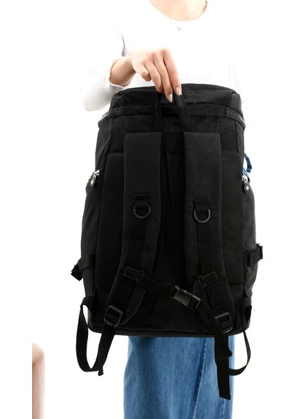 Unisex Dağcı Çantası Kamp Çantası Seyahat Çantası Hafif Klinkır Kumaş Outdoor Çanta 50*30 cm fırsatları