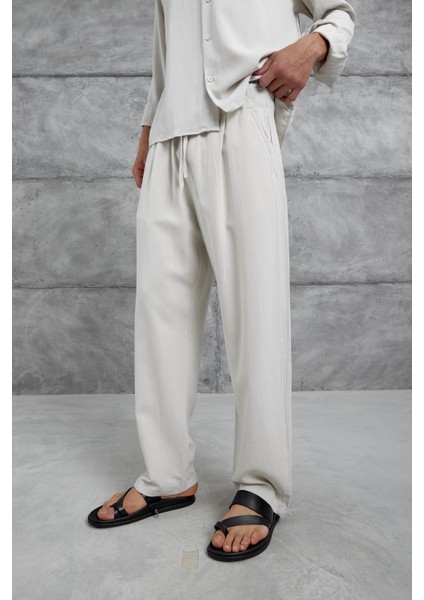 Taş 512 Tencel Kumaş Oversize Takım Alt Üst