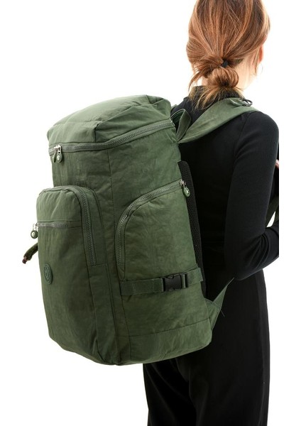 Unisex Dağcı Çantası Kamp Çantası Seyahat Çantası Hafif Klinkır Kumaş Outdoor Çanta 50*30 cm