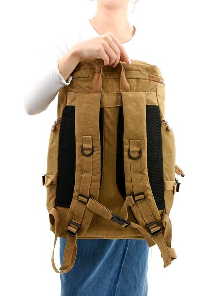 Unisex Dağcı Çantası Kamp Çantası Seyahat Çantası Hafif Klinkır Kumaş Outdoor Çanta 50*30 cm fırsatları