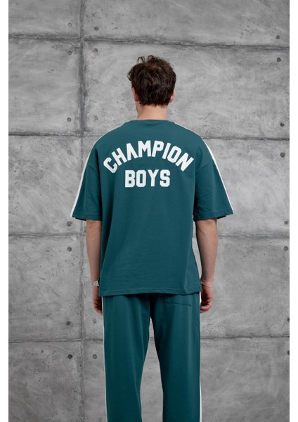 Yeşil Champion Boys Eşofman Takımı