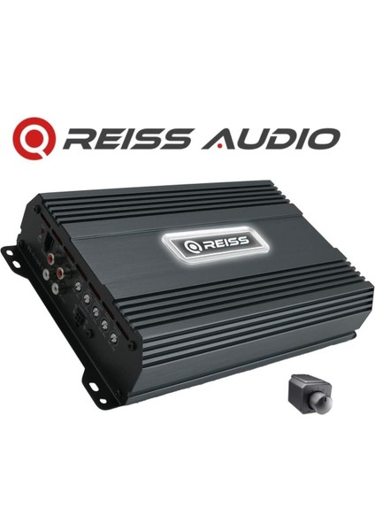 Audio RS-Z1500.1D Mono Amfi Bas Amfisi 1ohm 1500RMS- 2 Ohm 930RMS-4OHM 580RMS-BAS Kontrollü