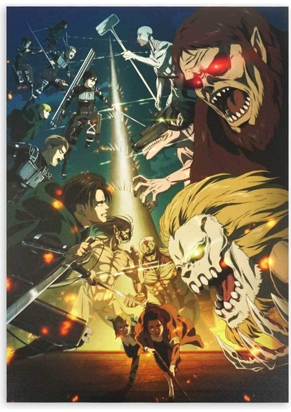 Attack On Tıtan -Paradıs Vs Marley Maxı Poster (Ithal)