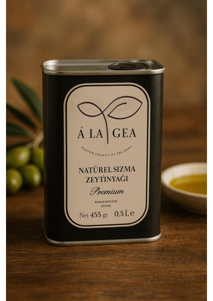 Ala Gea Soğuk Sıkım Naturel Sızma Premium Zeytinyağı 2024/2025 Hasat Sezonu 05 Lt fırsatları