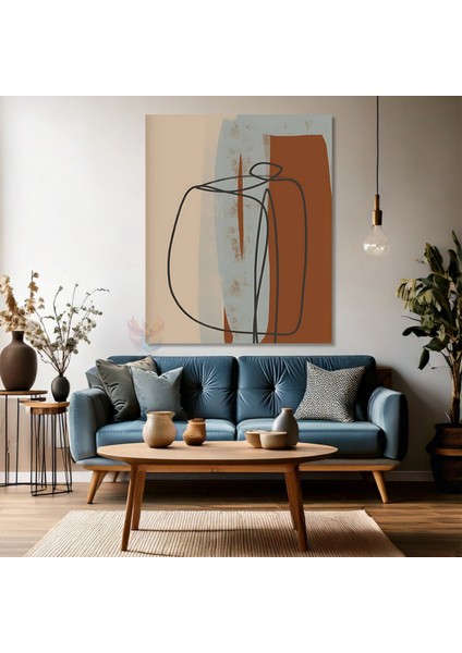 Kanvas Duvar Tablosu Soyut Dijital Baskı Salon Tablosu Modern Tasarım Tablo
