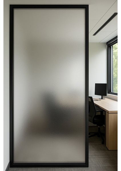 | 45X150CM | Buzlu Cam Filmi | Modern Mat Kaplama | Mutfak Ofis Pencere Banyo