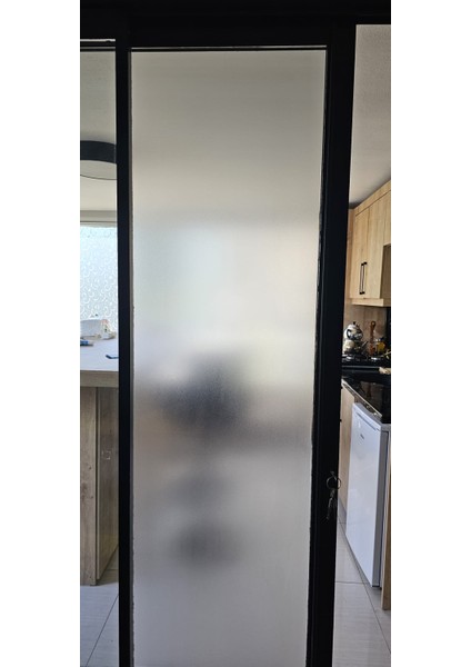 | 45X150CM | Buzlu Cam Filmi | Modern Mat Kaplama | Mutfak Ofis Pencere Banyo
