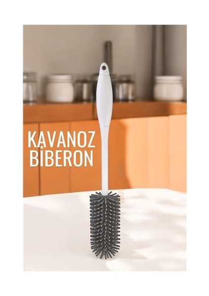 Dktt Kavanoz Temizleme Fırçası Şişe Biberon Dar Bölgetemizleyici Fırça