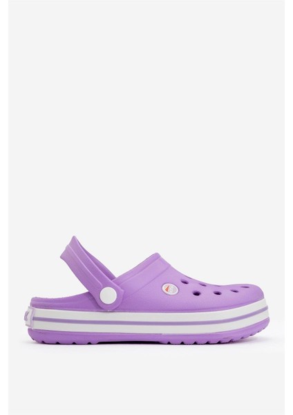 Unisex Confort Medikal Hemşire Sabo Terlik Lila