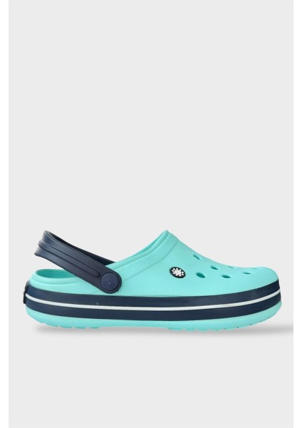 Unisex Comfort Hafif Medikal Hemşire Sabo Terlik TURKUAZ - SİYAH