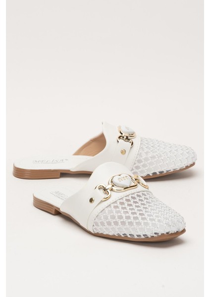 Kadın Tokalı FileliTerlik BEYAZ fiyatları