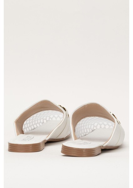 Kadın Tokalı FileliTerlik BEYAZ fırsatları