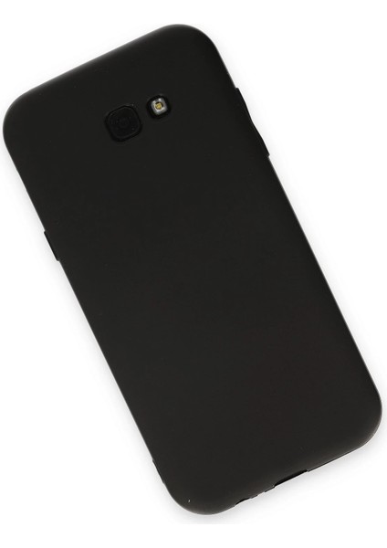 Samsung Galaxy A7 2017 / A720 Kılıf First Silikon - Siyah Ferrg