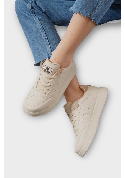 Unisex Günlük Spor Ayakkabı Bej fırsatları