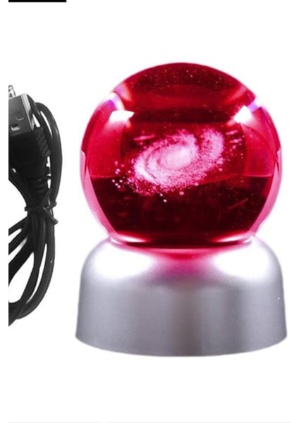 Samanyolu Galaksi Cam Küre LED Işıklı Renkli Plastik Tabanlı Cam Küre fiyatları