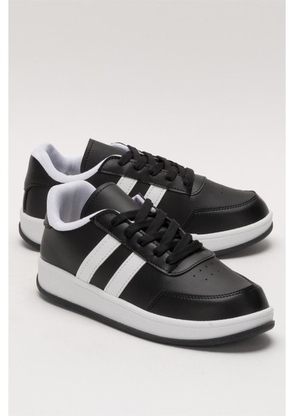 Düz Hafif Taban Günlük Sneaker Ayakkabı Beyaz - Yeşil fiyatları