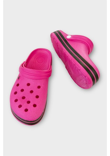 Unisex Comfort Hafif Medikal Hemşire Sabo Terlik FUŞYA