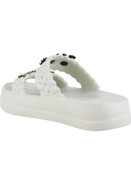 Kadın Taşlı Şık Rahat Konforlu Günlük Terlik SU YEŞİLİ modelleri