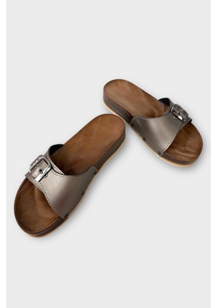 Kadın Günlük Terlik Ayarlanabilir Tek Bant Şık Ortopedik Yazlık Ev Plaj Tatil Iş Terliği Lacivert modelleri