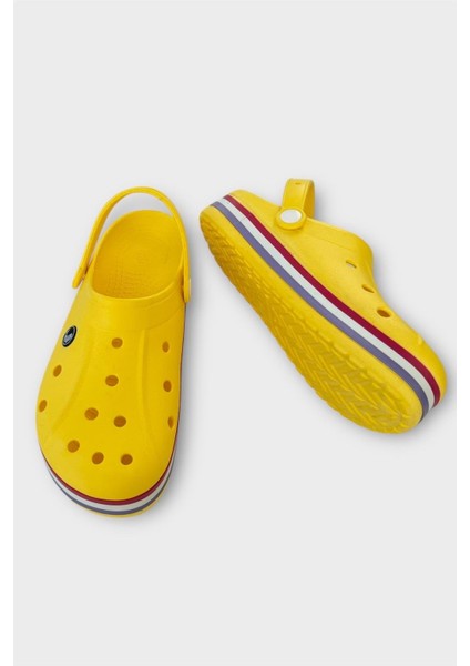 Unisex Comfort Hafif Medikal Hemşire Sabo Terlik SARI fırsatları