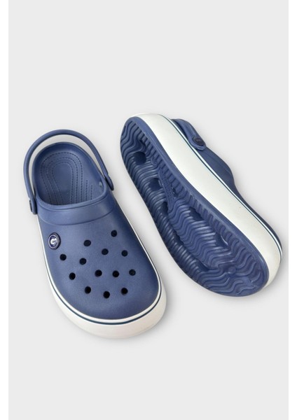 Unisex Comfort Medikal Hemşire Sabo Sandalet Terlik LACİVERT