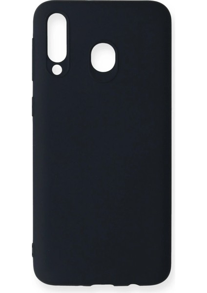 Samsung Galaxy M30 Kılıf First Silikon - Mürdüm Ferrg