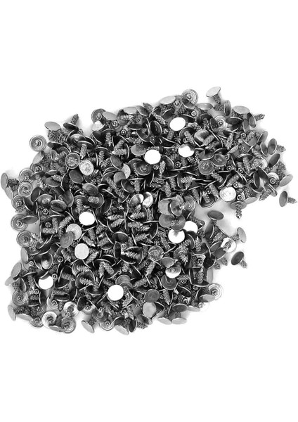20 Adet Yarım Yuvarlak 15MM Inci Çakma Rivet