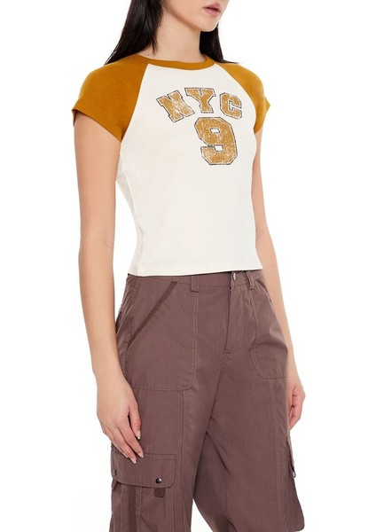 Nyc Baskılı Tişört