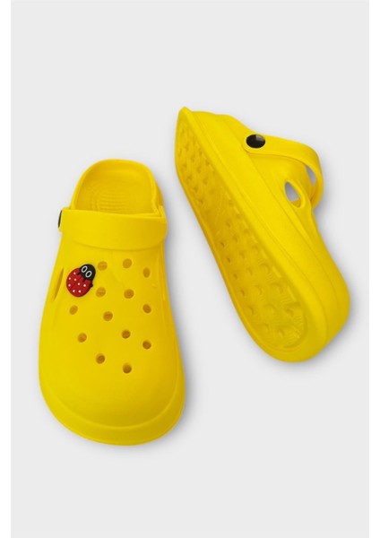 Kadın Comfort Uğur Böceği Tokalı Medikal Hemşire Sabo Terlik Pembe fırsatları